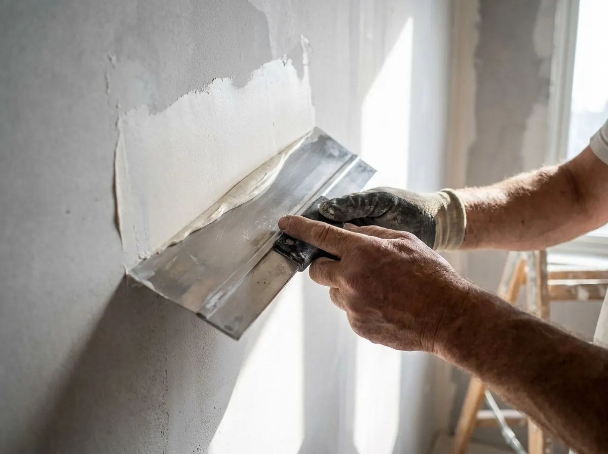 Skim coating to a level-5 finish
