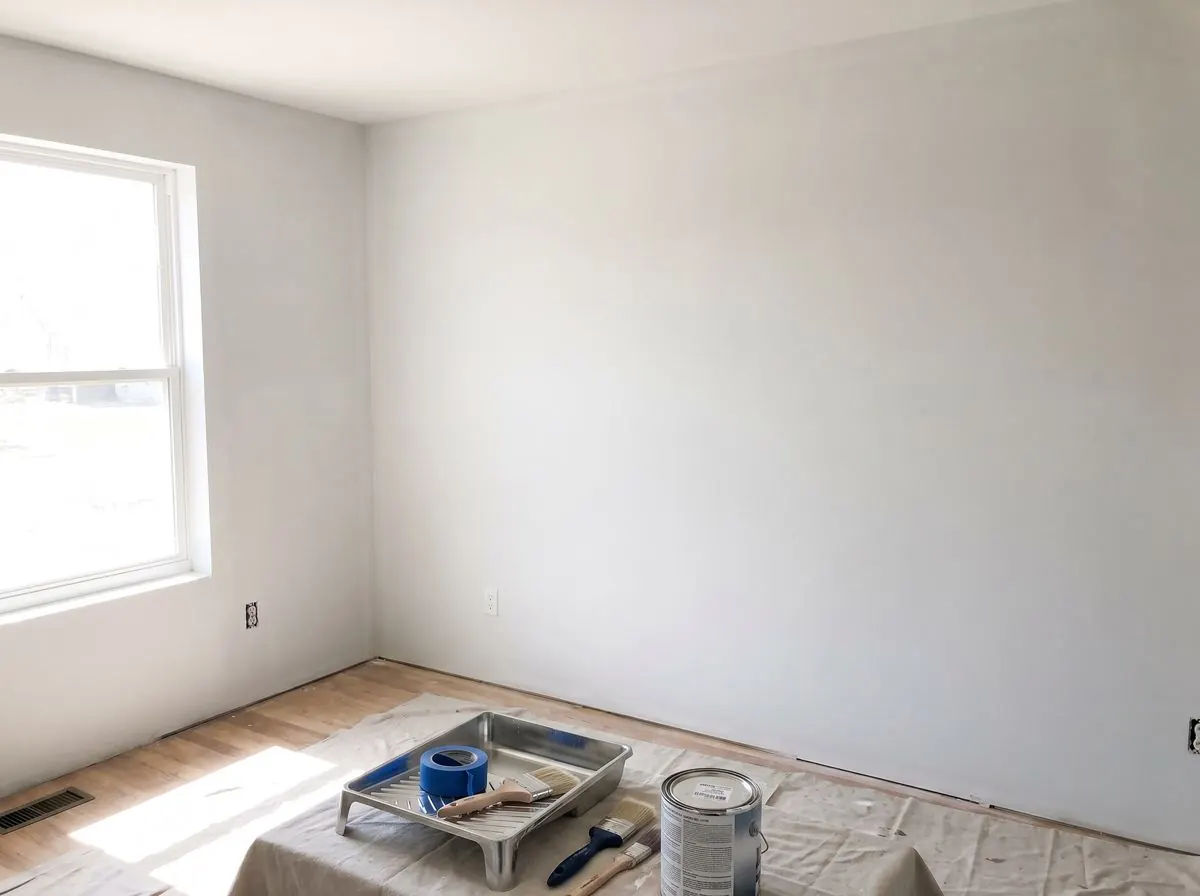 Drywall finish level 4 example
